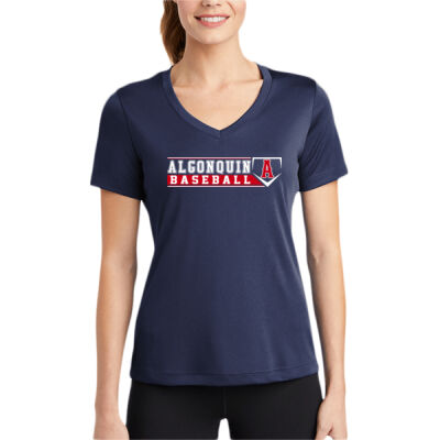 Ladies V-Neck Performance Tee Thumbnail